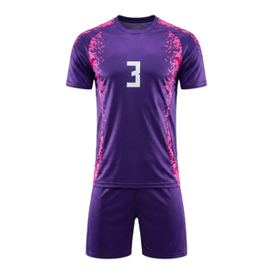 Uniformes de Fútbol Sublimados Personalizados OEM, Conjuntos de Camisetas de Fútbol Transpirables, Ropa Deportiva de Poliéster de Secado Rápido - Product Image 6