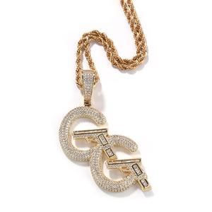 New Designed Hip Hop Gold Iced Out Moissanite Pendant Charms Children's Luxury Pendant - Product Image 5