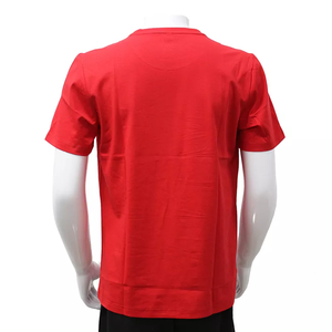 T-shirt tricoté vintage pour homme 100 % coton écologique séchage rapide manches courtes motif lettres logo personnalisé au dos été - Product Image 2