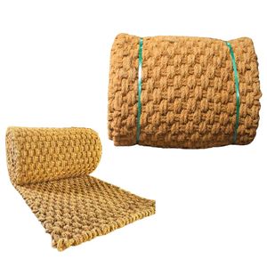 เสื่อใยมะพร้าวทอมือขายดีที่สุด 100% ย่อยสลายได้ทางชีวภาพ สำหรับป้องกันพื้นดิน ควบคุมดิน และจัดสวน - Product Image 1