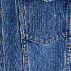 Premium Quality 100% Cotton Pakistan Made Men's Winter <b>Jeans</b> Jackets with Front Logo Custom Design Breathable Wholesale - Product Image 6