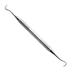 Recortador de margen gingival de doble punta, instrumento dental periodontal profesional para un contorno preciso del margen gingival - Product Image 1