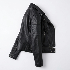 Chaqueta de Cuero para Mujer de Primera Calidad, Último Diseño, Estilo Urbano, Ropa de Invierno, Nueva Moda - Product Image 2