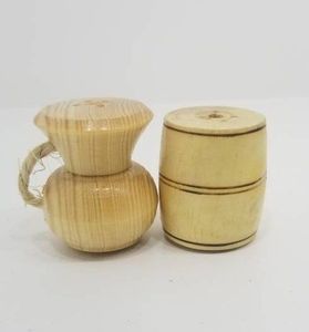 Stylish Tabletop Wooden <b>Salt</b> And Pepper <b>Shaker</b> Set For Dining Restaurants And Home Kitchens - Product Image 1
