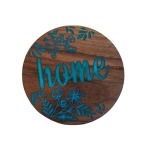 Sous-verre en bois naturel avec gravure Laser pour objet cadeau, support de tasse à thé au Design Unique pour la maison, le Restaurant et l'hôtel - Product Image 1