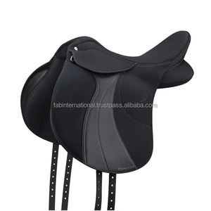 Silla de Montar Inglesa de Cuero Genuino para Doma, Salto y Equitación Western para Carreras - Product Image 3