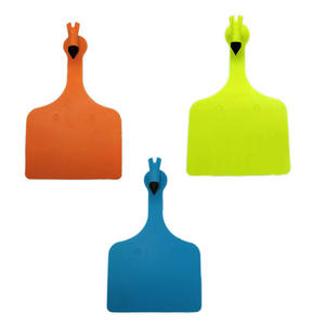 ป้ายหูนกพลาสติกสีเหลืองแบบใช้ซ้ำได้สำหรับการดูแลสัตว์ - Product Image 5
