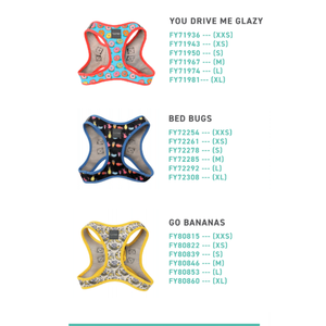 FuzzYard สายรัดแบบสวมสำหรับสัตว์เลี้ยง แมลงสาบในเตียง (XXS) - Product Image 2