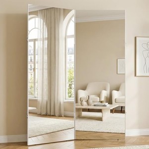 Sheesham Wood with Brass Hinges wooden wall <b>mirrors</b> and <b>mirror</b> frames OEM Custom Wholesale | Aqdus Saleem India - Product Image 1