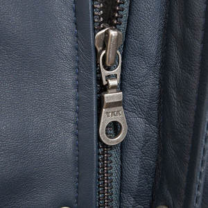 Men's High Street Style Genuine Leather <b>Canvas</b> <b>Jacket</b> Waterproof Windproof Breathable Custom Colors Sizes Front Logo Winter - Product Image 5