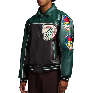 OEM Customized Outdoor Waterproof Avirex Leather <b>Jackets</b> Luxury Custom High Quality Street Wear <b>Men</b> Leather Avirex <b>Jackets</b> - Product Image 4