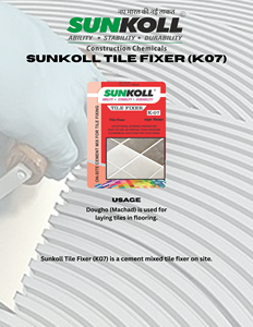 Adhesivo en polvo K07 de alta resistencia para fijación de azulejos en paredes y suelos, solución económica a base de cemento duradera. - Product Image 1