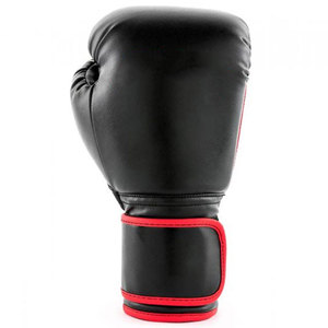 Guantes de Boxeo Econex Deportivos de Cuero PU Azul con Cierre de Velcro, Correa Ajustable para la Muñeca, Impresión con Marca de Agua, para Entrenamiento de Adultos - Product Image 1