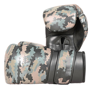 Gants de boxe en cuir véritable personnalisés en gros, blanc uni, pour entraînement professionnel, sparring, équipement de Muay Thai, OEM - Product Image 4