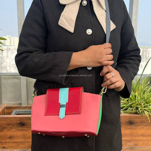 Sac à main en cuir recyclé sacs à bandoulière tendance de haute qualité pour femmes sacs à main de mode de luxe et sacs en gros à bandoulière colorés - Product Image 2