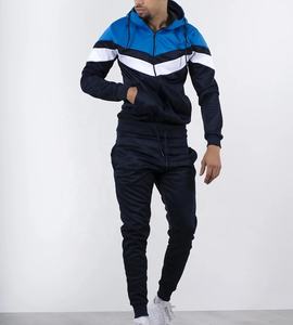 Chándal de primavera para hombre más vendido de 2025, chándal deportivo para correr con capucha, traje de entrenamiento para correr, cremallera completa de talla grande - Product Image 1