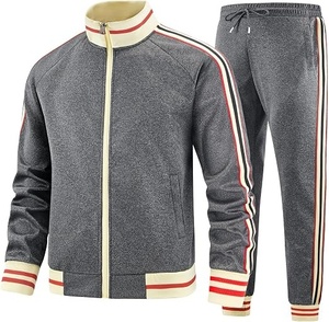 Survêtements de sport en molleton technique pour hommes, ensemble deux pièces, survêtement de jogging pour hommes, sweat-shirts à fermeture éclair - Product Image 5