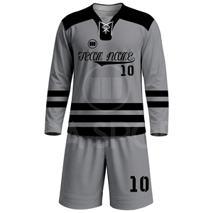 Premium Ice Hockey Uniform Custom Hockey Jersey Set Breathable Moisture Wicking Hockey Apparel Wholesale Factory Direct - Product Image 2