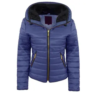 Sexy Dames Gewatteerd Jack Best Verkopende Laagste Prijs Winter Gewatteerde Slim Fit Casual Vrouwen Puffer Jas Groothandel Dameskleding