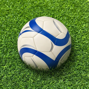 Hot Selling Custom Printed Graphic, Two-Tone Color Size 5 PU <b>Leather</b> Soccer Ball - Trendy OEM Training Match <b>Football</b> - Product Image 3