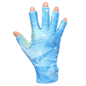 Gants de pêche OEM ODM pour pêcheurs amateurs avec protection UV, grip antidérapant, logo personnalisé, exportateur en gros - Product Image 3