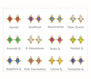 Colgantes de Bisel Rectangular de Cuarzo Topacio Azul de 5x3mm, Chapados en Oro, para Joyería de Piedra de Nacimiento y Fabricación de Pendientes, Proveedores - Product Image 6