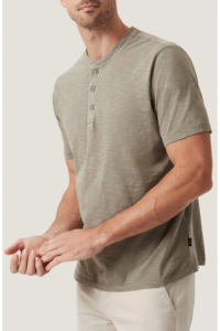 <b>Men's</b> Cotton <b>Henley</b> T-<b>Shirt</b> Short Sleeve 3 Button Casual Tee Wholesale Custom Plain <b>Henley</b> T-<b>Shirt</b> for <b>Men</b> OEM ODM Cotton Summer - Product Image 3