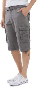 Shorts tactiques cargo pour homme, été, coton léger, shorts de travail droits, shorts cargo tactiques avec poches - Product Image 4