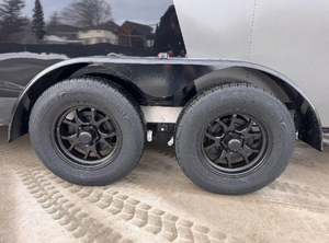 Remolque de Carga Cerrado de Aluminio Blackout 7x14 7FT INT de Alta Capacidad a Bajo Precio - Product Image 6