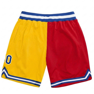 Pantalones Cortos de Baloncesto Personalizados para Hombre, Diseño Deportivo Transpirable de Poliéster con Logotipo Frontal y Cintura Elástica - Product Image 2