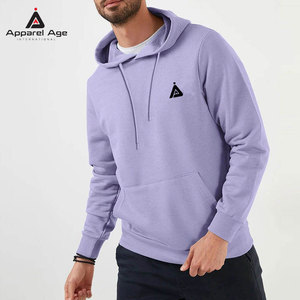 เสื้อฮู้ดดี้ผู้ชายผ้าฝ้าย 100% สตรีทแวร์ หนานุ่ม รับสกรีนโลโก้ คุณภาพสูง MOQ ต่ำ - Product Image 4