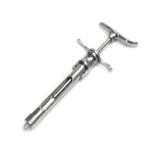 Jeringa Dental de Aspiración con Anillo para Dedo, Profesional, de Acero Inoxidable, Reutilizable, Instrumento de Inyección de Precisión - Product Image 3