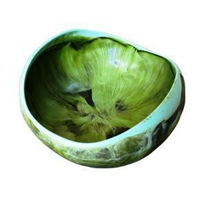 ชามเรซิ่นอินเดียทำมือ ดีไซน์ทันสมัย หรูหรา เป็นมิตรกับสิ่งแวดล้อม สวยงาม เหมาะสำหรับใช้ในครัว งานเลี้ยง หรือใส่ผลไม้ - Product Image 1