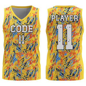 Camiseta de Baloncesto Unisex con Estampado Luminoso, Logotipo y Número del Equipo Personalizados, Transpirable, Sin Mangas, de Secado Rápido, Antibacteriana, 100% - Product Image 6