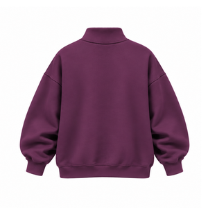 เสื้อสเวตเชิ้ตคอเต่าทรงโอเวอร์ไซส์ ยูนิเซ็กส์ ผ้าหนา ทรงหลวม แขนยาว สกรีนลายได้ตามสั่ง สไตล์สตรีทแวร์ลำลอง สำหรับฤดูหนาว - Product Image 2