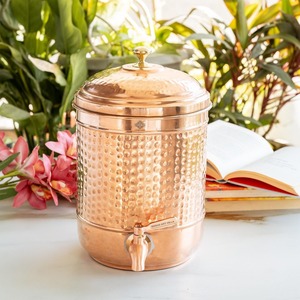Urban Edge Copper Water Dispenser Streetwear Style Copper Water Dispenser Solid Color Custom Copper Water Dispenser - Product Image 5