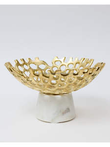 Plateau décoratif de table en aluminium personnalisé de luxe Plateau de décoration de Noël en métal en gros avec fini plaqué or - Product Image 3