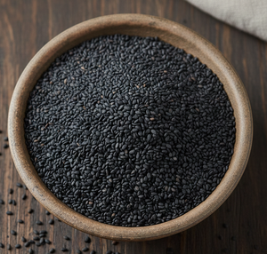 Graines de sésame noir séchées de qualité A, en vrac, prix compétitif, exportation, fournisseur d'Inde pour les marchés mondiaux - Product Image 1