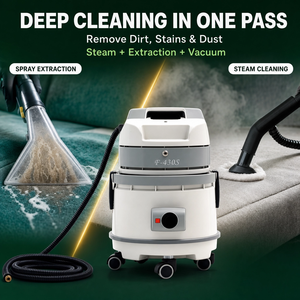 Nueva Máquina Limpiadora <span class=keywords><strong>de</strong></span> Alfombras a Vapor con Agua Caliente <span class=keywords><strong>de</strong></span> Acero Inoxidable, 2600W, Aspiradora con Pulverizador para Limpieza <span class=keywords><strong>de</strong></span> Tapicería, Sofás y Autos - Product Image 1