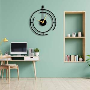 Elegante Reloj de Pared Metálico Premium, Reloj de Pared Artístico Creativo Único para un Hogar, Oficina o Sala de Estar con Estilo, a Bajo Costo - Product Image 3