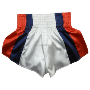 Short de Kickboxing MMA avec logo personnalisé Nouveau short de boxe Muay Thai brodé par sublimation Service OEM ODM - Product Image 5