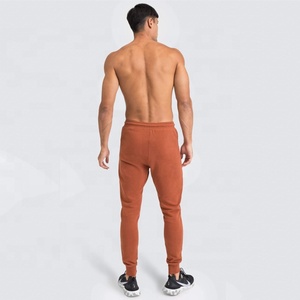<b>Mens</b> Fleece Lining Polyester/Cotton Slim Fit Jogging Bottoms Sports Joggers <b>Trousers</b> Drawstring Closure <b>Elastic</b> Waist Zip - Product Image 2