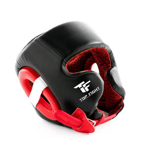 Protector de Cabeza de Taekwondo y Boxeo de Alta Gama, Profesional, de Cuero PU, con Logotipo Personalizado - Product Image 4