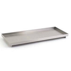 Plateau de service élégant en métal, fait main, vaisselle décorative pour la restauration, les événements, la maison et les réceptions. - Product Image 4