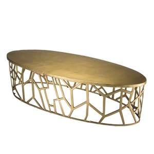 Pure Modern <b>Round</b> Coffee <b>Table</b> With Tempered Glass Top And Metal Frame Contemporary Living Room Furniture Decorative Design - Product Image 4
