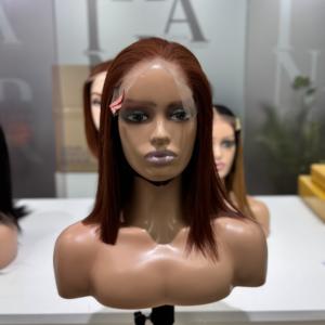 Peluca frontal de encaje recto SDD de color marrón de pelo virgen humano vietnamita para mujer precio al por mayor disponible proveedor de fábrica SA - Product Image 6