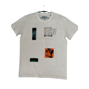 Camiseta para Hombre, Teñida en Prenda, Lisa, de Algodón de Alta Densidad, Corte Holgado, Estilo Urbano, Venta Directa de Fábrica - Product Image 1