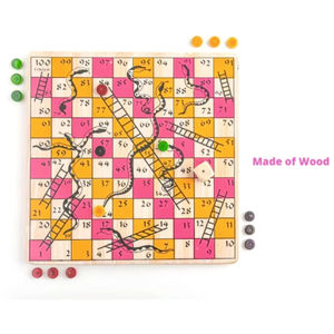 Juego de Mesa Ludo Clásico de Madera para Niños y Adultos, Juego Educativo Familiar, Juego de Mesa para Viajes, Juego de Dados Tradicional, Juguete Ludo - Product Image 4