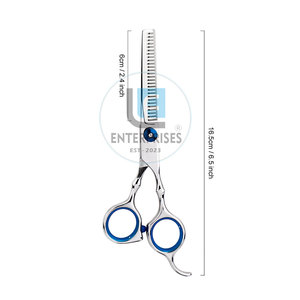 Ciseaux à effiler en acier inoxydable pour la coiffure et le style, fabrication pakistanaise - Product Image 6