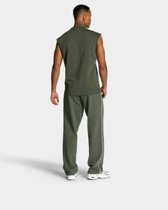 Débardeur surdimensionné personnalisé pour homme en polyester et coton, sans manches, col rond, coupe ample, style streetwear décontracté, vêtements en gros - Product Image 6